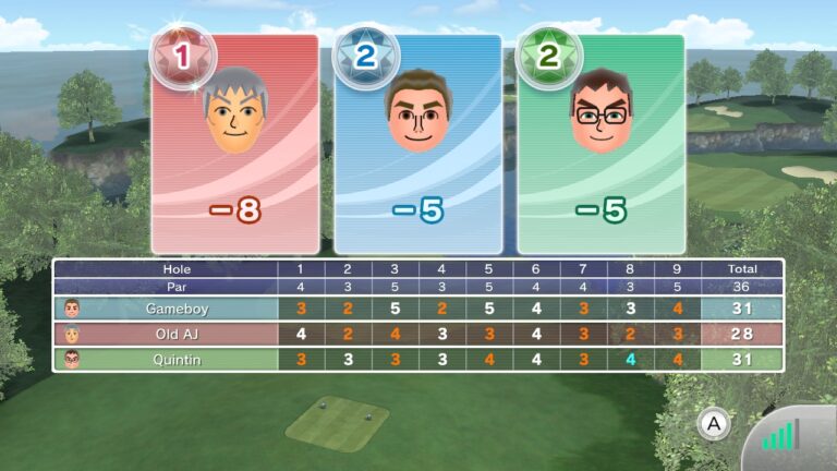 Gameboy in 9 Holes Classic