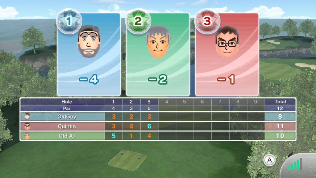 WSC Golf Hole in One Shock