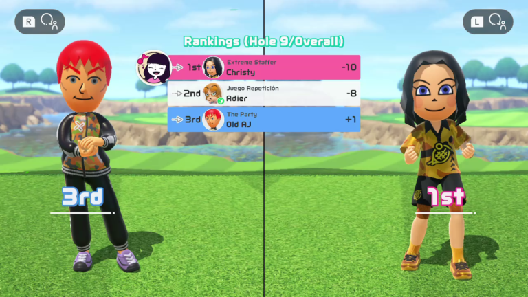 Christy First Win on Golf