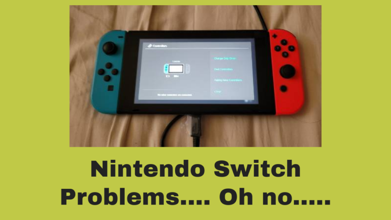 Nintendo Switch Console Problem Preview