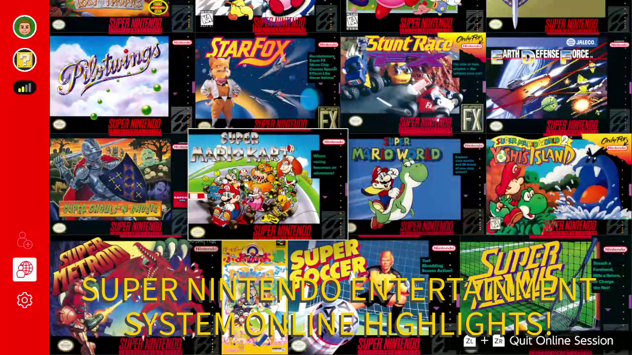 Super Nintendo Online Highlights Image Banner