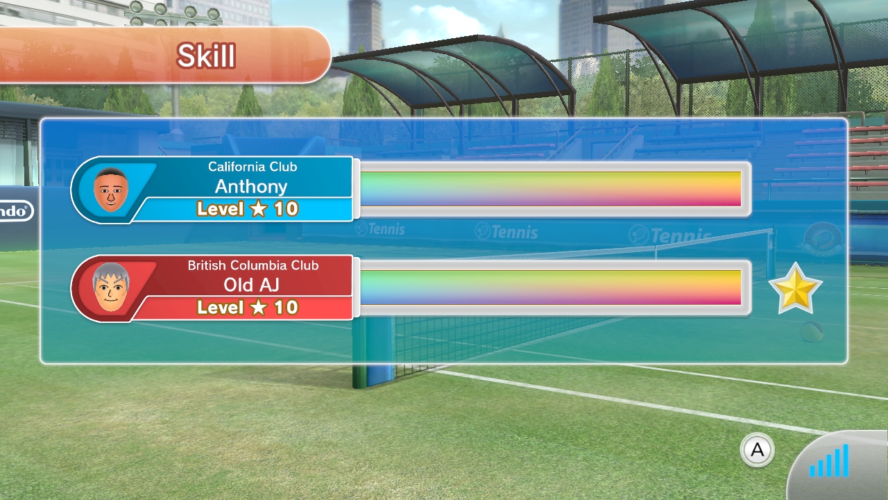 WSC Tennis Winning Moment