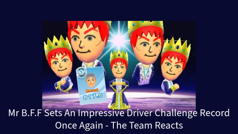 Amazing 800+ on Driver Challenge Preview